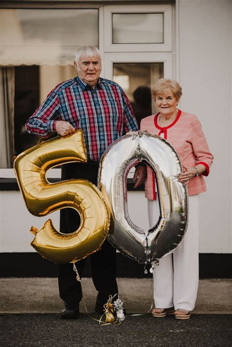 Sean and Imelda Brosnan - 50th wedding anniversary - Barbara Podraza ...