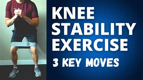 3 Best Knee Stability Exercises - YouTube