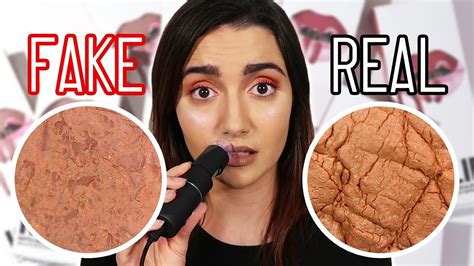 Real Vs Fake Makeup Under A Microscope - YouTube