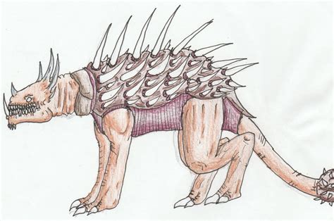 Anguirus by Sylizar on DeviantArt