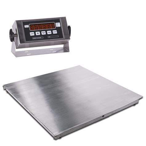 Floor scale / with separate indicator / IP67 / stainless steel - RITM ...