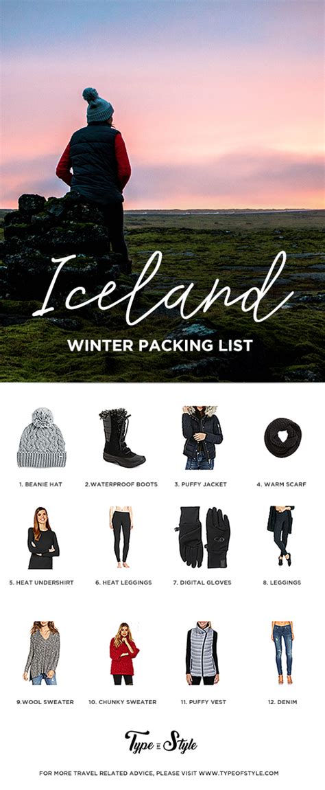 WHAT TO WEAR IN ICELAND IN WINTER | Type of Style | Winter packing list, Winter packing, Iceland ...