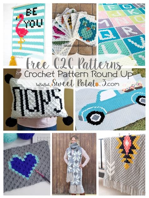 C2C Crochet Graphs – FREE Pattern Round Up - Sweet Potato 3