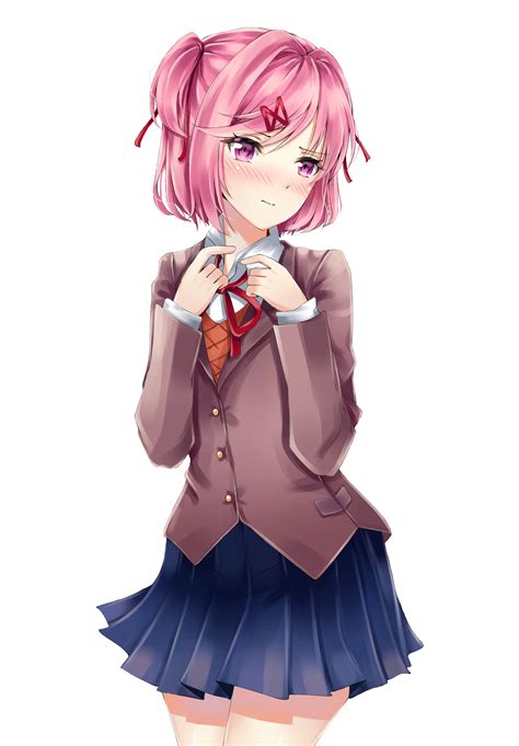 Natsuki Render by elterrasense on DeviantArt