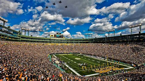 Green Bay Packers Stadium Lambeau Field Wallpapers - Wallpaper Cave