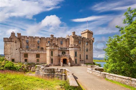 Dunvegan castle on the Isle of Skye, Scotland | Stock image | Colourbox