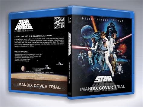 Star Wars (1977) Despecialized Edition Custom Blu-ray Cover, 53% OFF