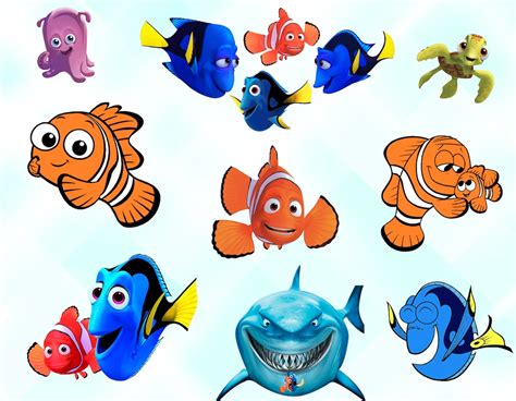 Printable Finding Nemo Characters