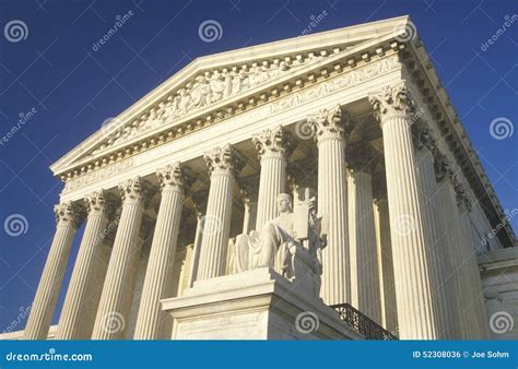 The United States Supreme Court Building, Washington, D.C Stock Photo ...