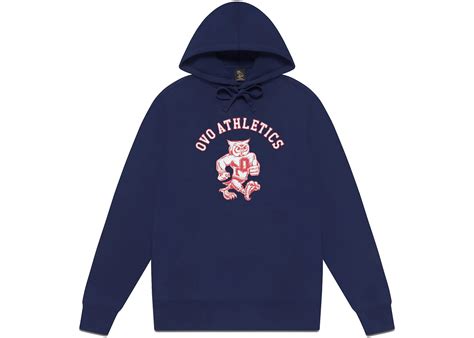 OVO Athletics Hoodie Navy Homme - SS21 - FR