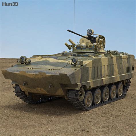 AMX-10P 3D model - Download Military on 3DModels.org