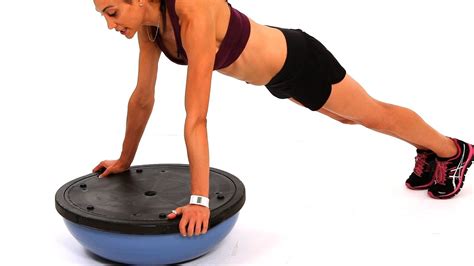 How to Do a Platform Push-Up | Bosu Ball Workout - YouTube