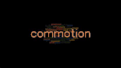 COMMOTION: Synonyms and Related Words. What is Another Word for ...