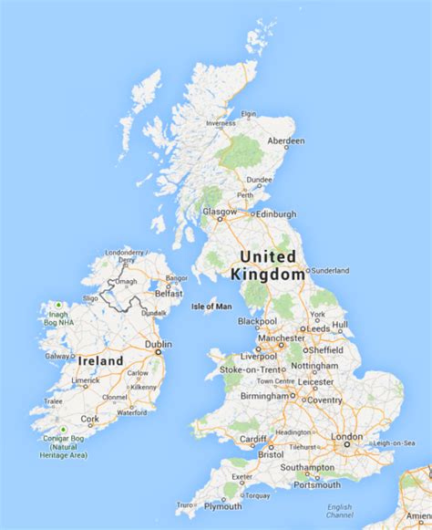 Did Google Maps Lose England, Scotland, Wales & Northern Ireland?