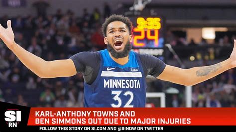 NBA Injury Updates: Karl Anthony Towns and Ben - One News Page VIDEO