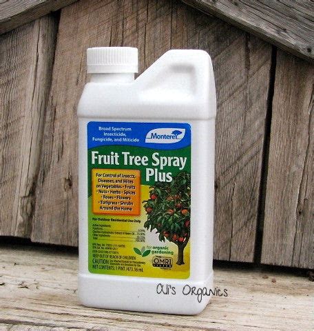 Fruit Tree Spray Plus Fungicide, Insecticide for Mites, Insects & Disease