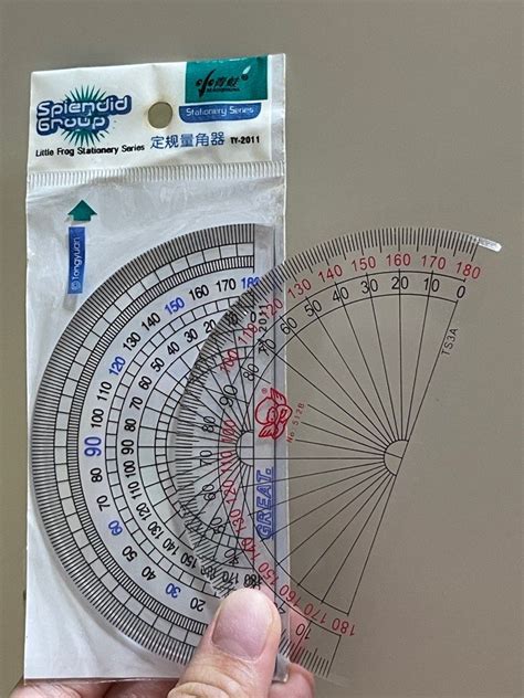 Protractor Ruler, Hobbies & Toys, Stationery & Craft, Stationery ...