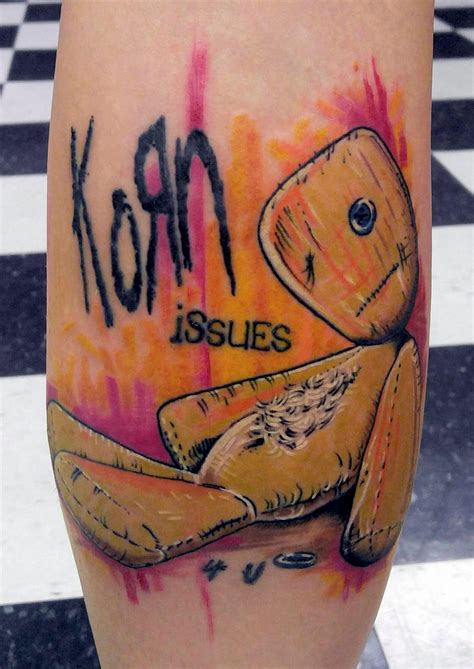 Everyone has Issues Korn Tattoo | Skinhouse Studio