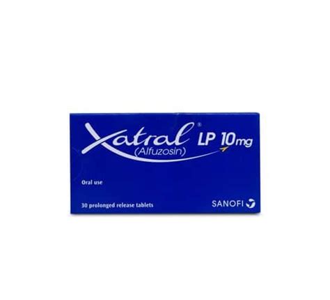 Xatral LP 10mg Tablet 30 'S - Uses, Benefits, Side Effects