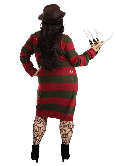 Freddy Krueger Plus Size Costume Dress for Adults | Horror Movie Costumes - $44.99 - $84.99