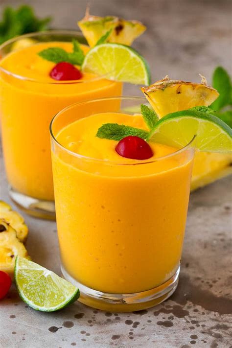 Tropical Smoothie Recipe - Dinner at the Zoo