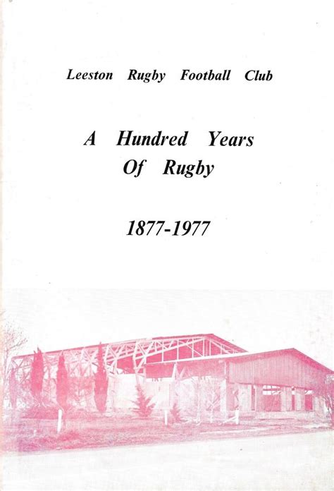 Leeston Rugby Club - The Published Histories of New Zealand Rugby Football