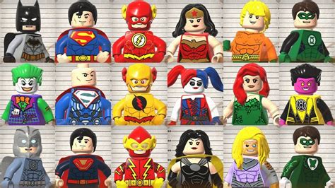 LEGO DC Super Villains - All Characters Unlocked + Showcased - YouTube