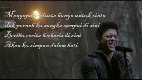 NOAH - Cinta Bukan Dusta (Lyrics) HD - YouTube