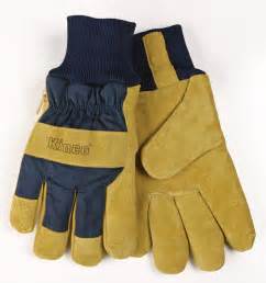 Kinco Lined Suede Pigskin Leather Palm Gloves - Knit Wrist | Leather Palm Gloves | Gloves-Online