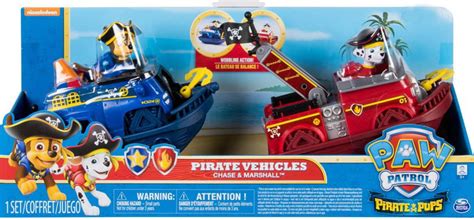 Toys Playsets Paw Patrol Pirate Pups Pirate Patroller Vehicle Playset