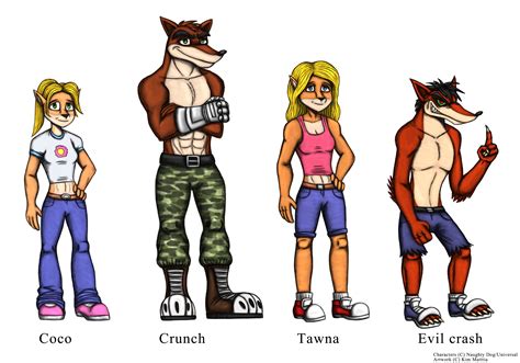 Crash bandicoot characters - streamlana