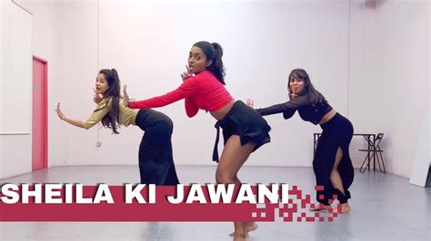 Sheila Ki Jawani | Iswarya Jayakumar Choreography - YouTube