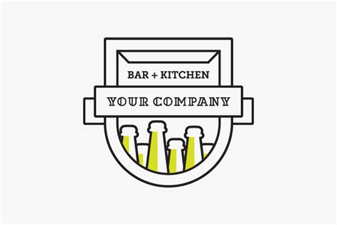 Beer Company Emblem Logo Template Graphic by byemalkan · Creative Fabrica