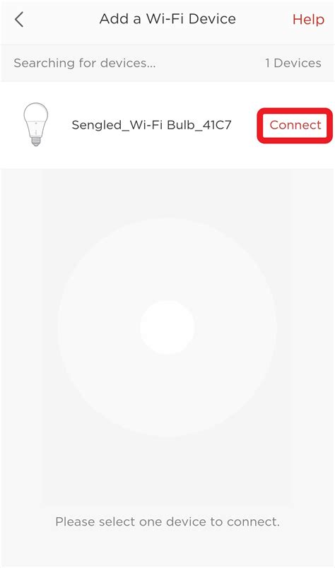 Adding a Sengled Smart Wi-Fi LED Bulb or Accessory (Android Setup) – Sengled