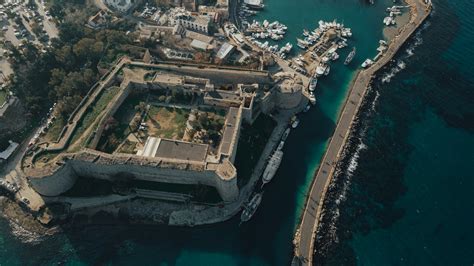 Aerial View of a Fort · Free Stock Photo