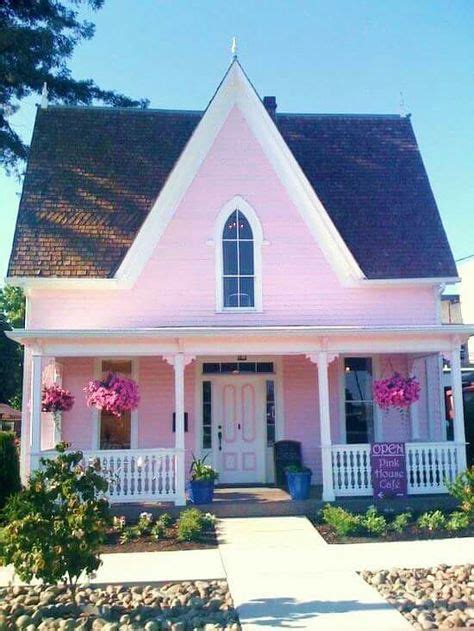 680 Little PINK Houses ideas | pink houses, pink, house styles