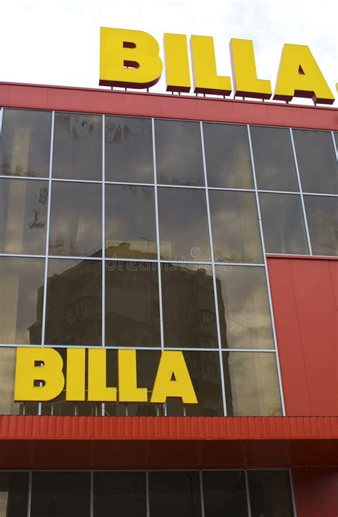 Billa supermarket symbol editorial image. Image of goods - 16257265