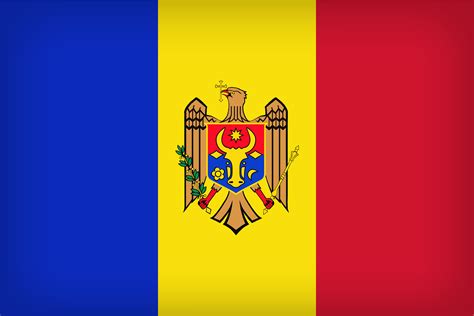 Moldova Large Flag | Gallery Yopriceville - High-Quality Free Images ...