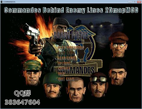 Commandos 1 : 2DmapMOD [ All 20 Missions ] for Commandos: Behind Enemy ...