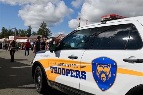 The Alaska State Troopers last week unveiled a menacing bear and new motto for patrol vehicles ...