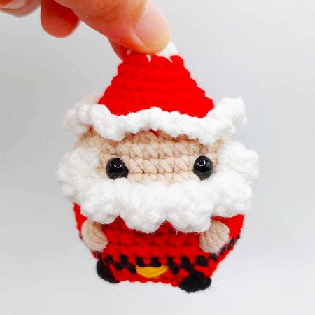 Little Santa Claus Crochet Doll PDF Pattern