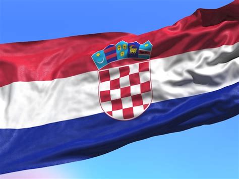 Premium Photo | Croatia of flag