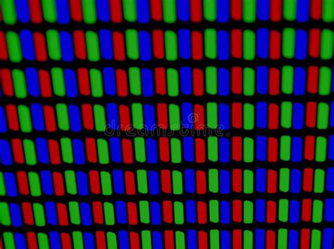 Los Pixeles De La Textura Del Cierre De La Imagen Digital Del Color En Un Plano Colorearon La ...