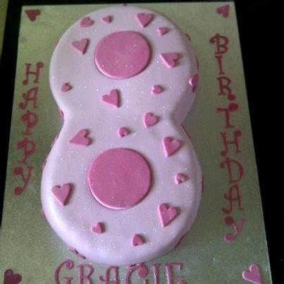 Number 8 birthday cake | pink birthday cake | Suzanne's Bespoke Bakery | Flickr