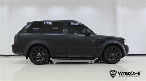 Range Rover Sport - Black Matt wrap | WrapStyle