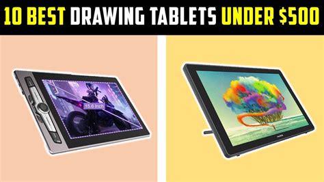Best Drawing Tablets Under $500-Top 10 Best Drawing Tablet Reviews - YouTube