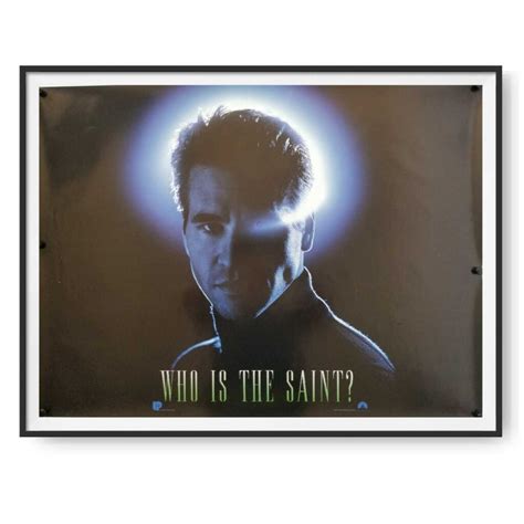 The Saint (1997) Original UK Quad Poster - Cinema Poster Gallery