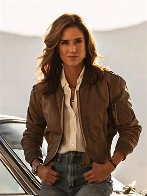 Buy Top Gun Maverick Penny Benjamin Brown Jacket