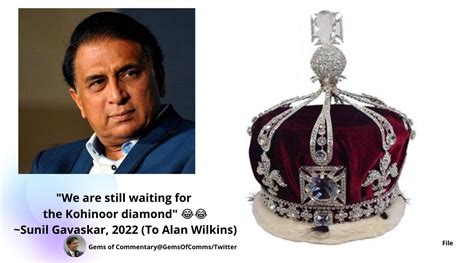 ‘Absolute legend’: Sunil Gavaskar asks for Kohinoor diamond from Alan ...