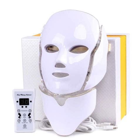 LED Light Therapy Face Mask for Acne, Wrinkles, Pores & Anti-aging ...